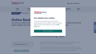 Technical Support - Online Banking Help - Tesco Bank