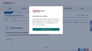 Do I need to activate my Cash Passport? - Your Community - Tesco ...