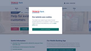 Existing customer help – Current Account - Tesco Bank