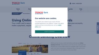 Managing Credit Cards - Online Banking - Tesco Bank