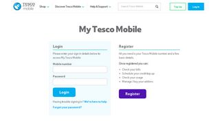 My Tesco Mobile Ireland