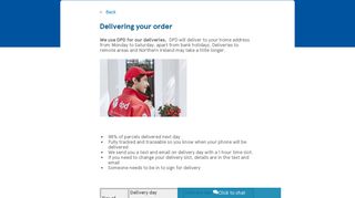 Delivery - Tesco Mobile