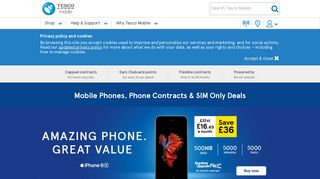 Tesco Mobile: Mobile Phones, Phone Contracts & SIM Only Deals