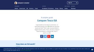 Compare Tesco ISAs | comparethemarket.com