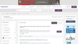 Tesco Jobs in Bangalore - Latest 23 Job Vacancies - Monster India