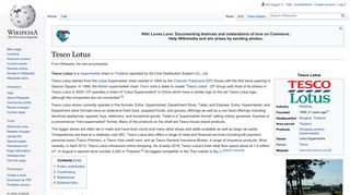 Tesco Lotus - Wikipedia