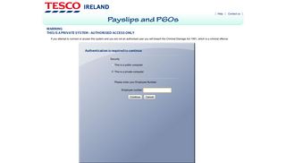 Access your online payslips here!