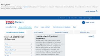 Pharmacy | Tesco Careers