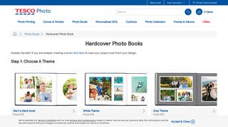 Hardcover Personalised Photo Books - Tesco Photo