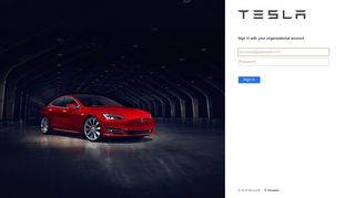 Sign In - Tesla