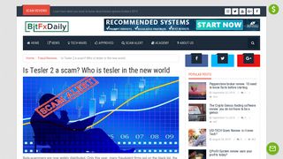 Tesler 2 scam, every internet investor regrets this - Scam Reviews