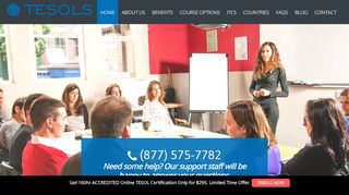 TESOLS | Teacher training for individuals looking to teach English ...