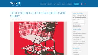 Test d'Achat-Euroconsumers Case Study - workit-software