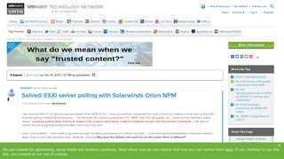 ESXi server polling with Solarwinds Orion NPM |VMware Communities