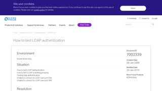 How to test LDAP authentication - Home | Micro Focus Blog