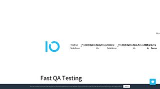 test IO: QA Testing as a Service