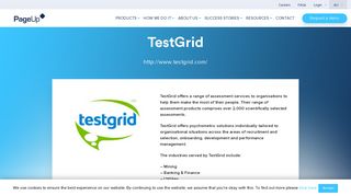 TestGrid - PageUp Marketplace