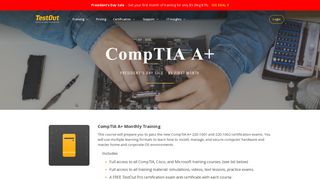 CompTIA A+ Training – TestOut Continuing Education