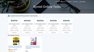 Syntel Online Tests Syntel Mock Tests - Testpot.com