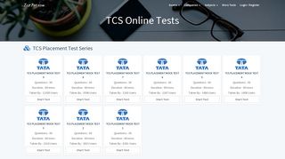 TCS Online Tests TCS Mock Tests - Testpot.com