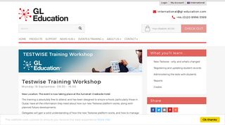 Testwise Training Workshop - GL Education