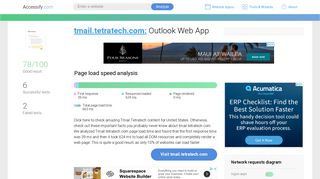 Access tmail.tetratech.com. Outlook Web App