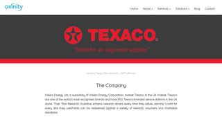 Texaco Star Rewards - Avinity
