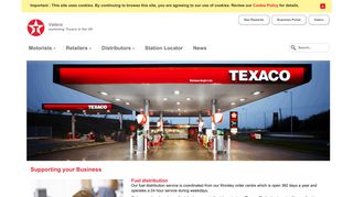 Texaco UK | Supporting Your Business