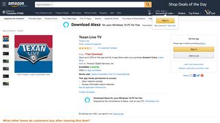 Amazon.com: Texan Live TV: Appstore for Android