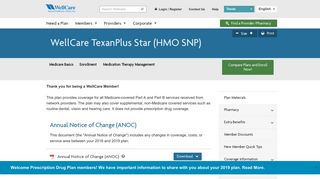 WellCare TexanPlus Star (HMO SNP) | WellCare