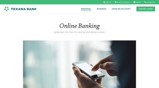 Online Banking | Texana Bank
