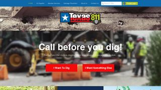 Texas811: Call Before You Dig