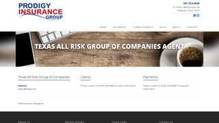 Texas All Risk Group of Companies Agent in TX | Prodigy Insurance ...