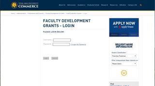 Login - Texas A&M University-Commerce