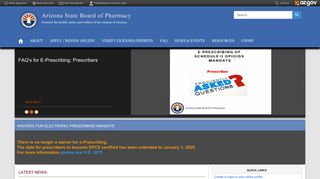 Arizona State Board of Pharmacy | Protects the health, safety and ...