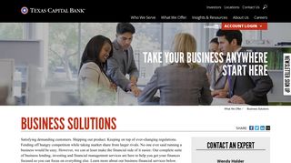 Texas Business Solutions | Texas Capital Bank