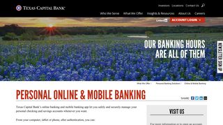 Online & Mobile Banking | Texas Capital Bank