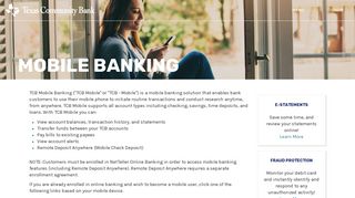 Mobile Banking › Texas Community Bank