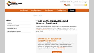 Register and Enroll for Online School | Texas Connections Academy