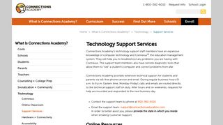 Connexus Technical Support | Connections Academy