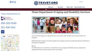 Texas Department of Aging and Disability Services | TexVet