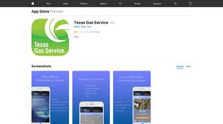 Texas Gas Service on the App Store - iTunes - Apple