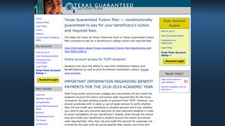 Texas Guaranteed Tuition Plan