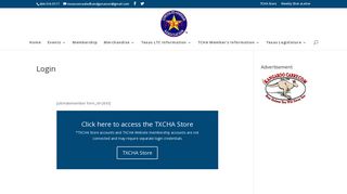 Login | Texas Concealed Handgun Association