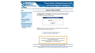 NCP Login - Texas Child Support Processing Center