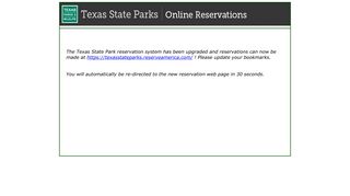 Login - Texas State Parks