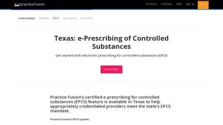 Texas Prescription Drug Monitoring (PMP) | Practice Fusion EPCS