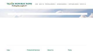 Online-Corporate-Banking - Texas Republic Bank