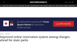 Improved online reservation system among changes ahead for state ...