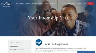 Your Internship Year - Texas Teachers